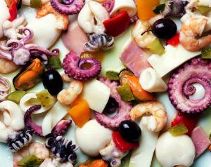 Seafood salad 